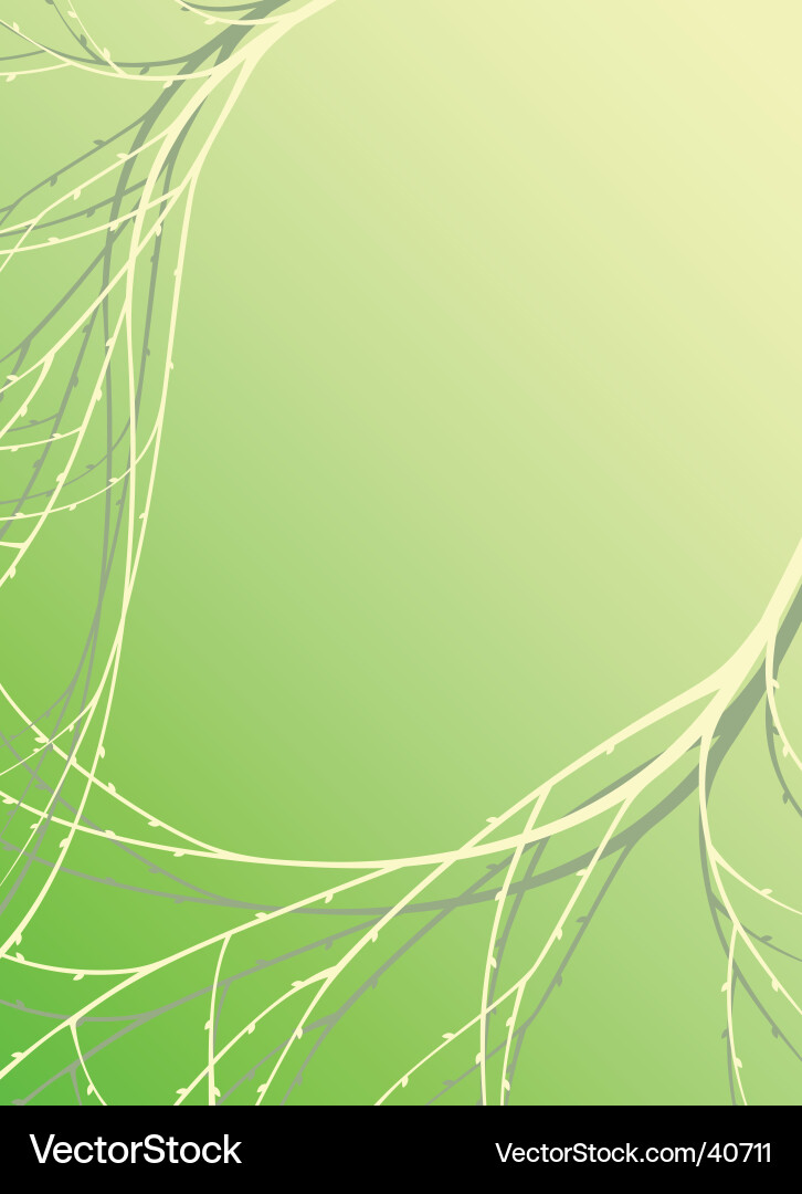 Branch Twig Background vector image