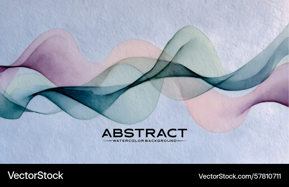 Delicate flowing lines create an abstract Vector Image