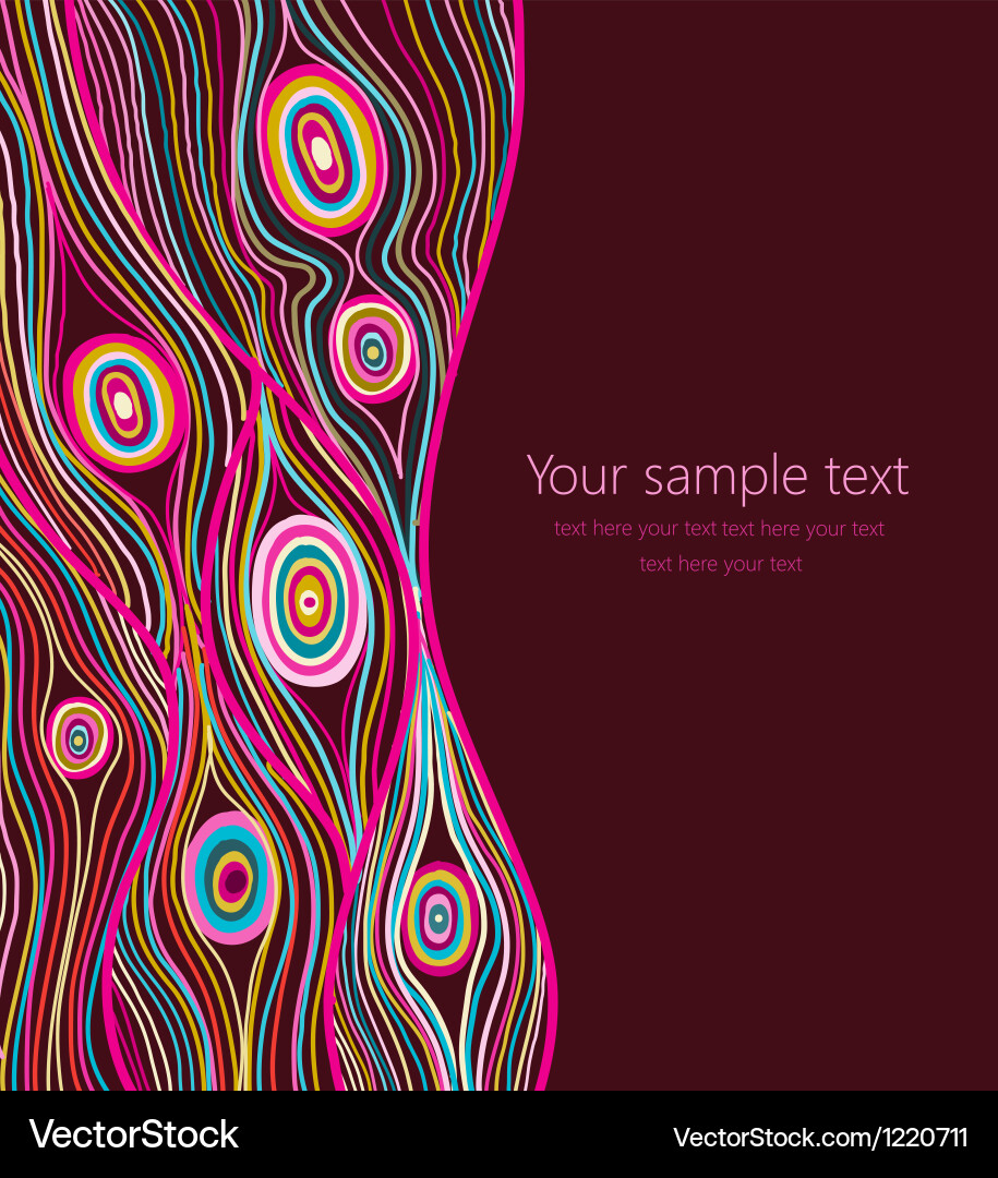 Dynamic Abstract Background vector image