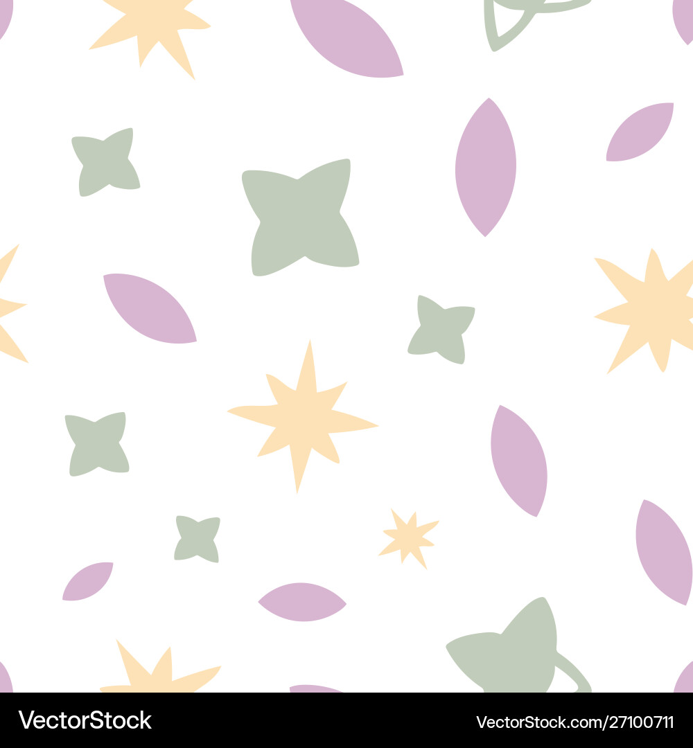Easy on shapes in colour collection repeat Easy on shapes in colour collection repeat Vector Image