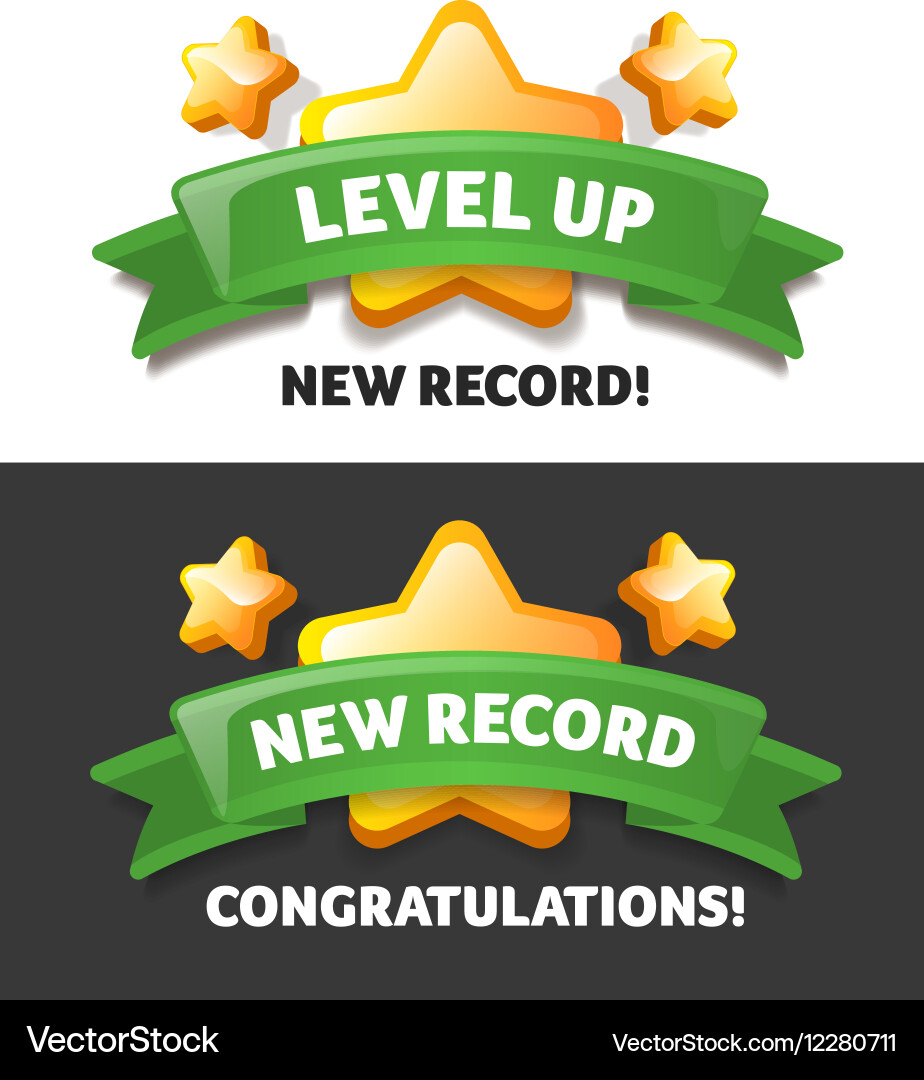 New record a message Vector Image