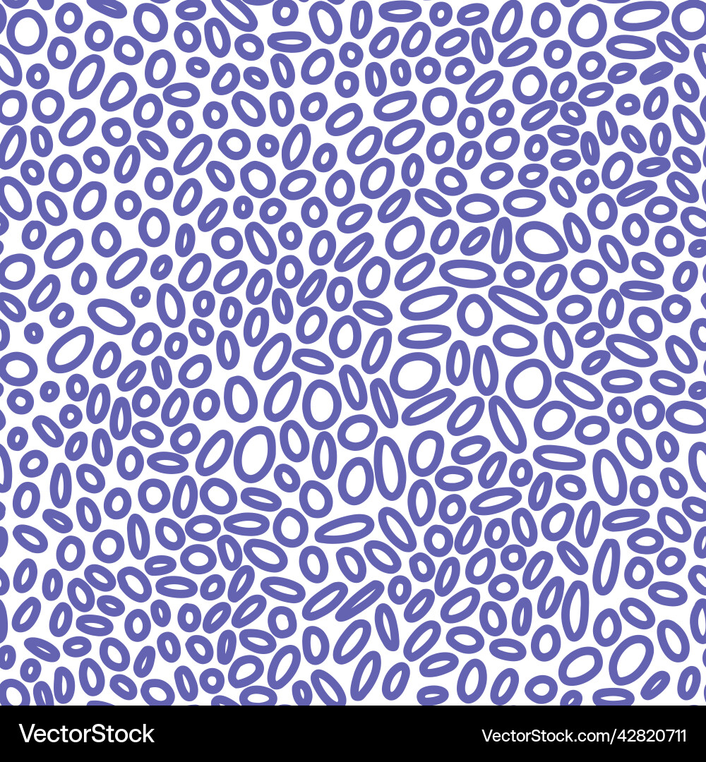 Seamless pattern with hand drawn circles Seamless pattern with hand drawn circles vector image