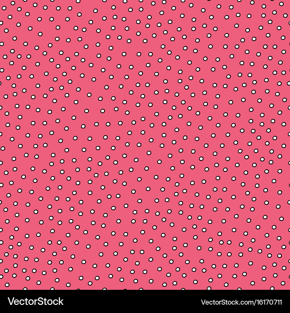 Seamless simple pattern with circles vector image