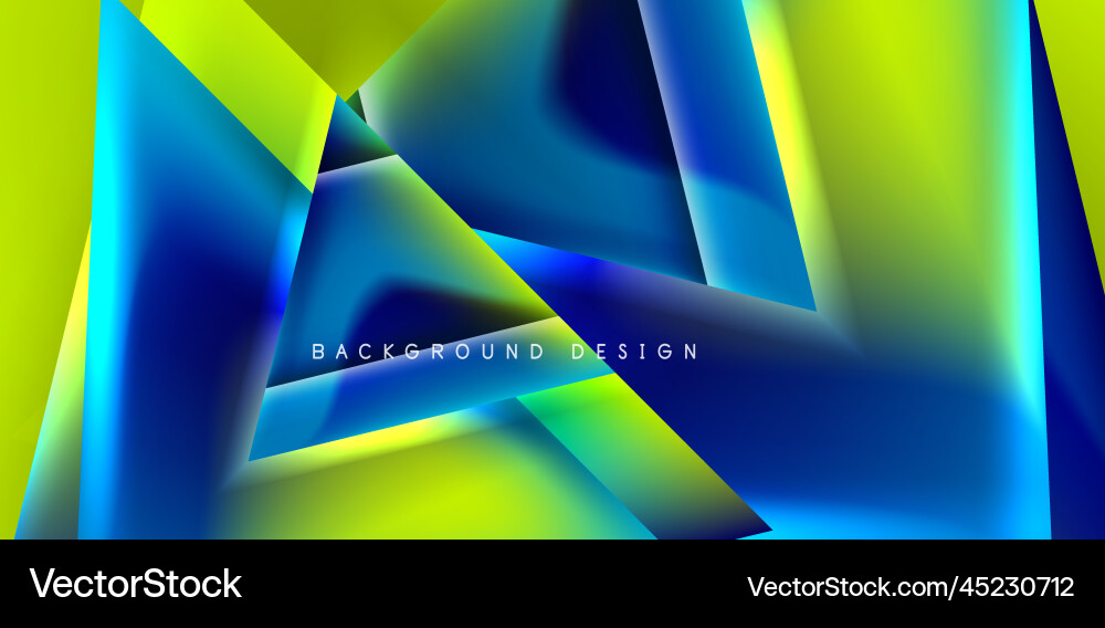 Abstract background with overlapping triangles Abstract background with overlapping triangles Vector Image
