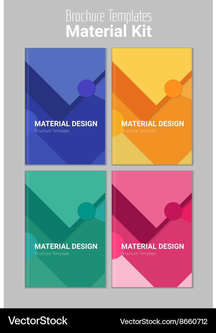 Abstract material design background vector image
