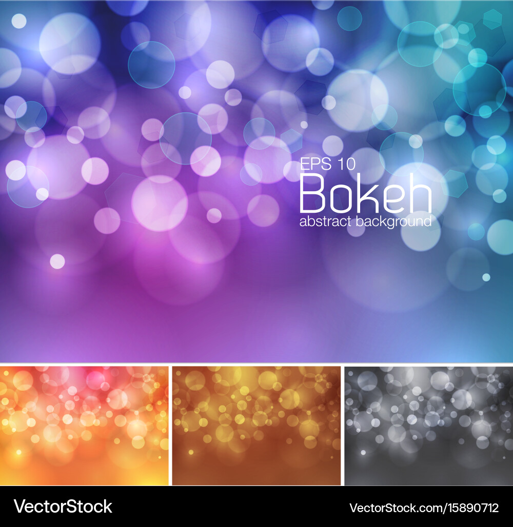Blur and unfocused abstract background vector image