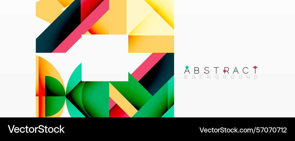 Geometric shapes overlap creating vibrant Geometric shapes overlap creating vibrant vector image