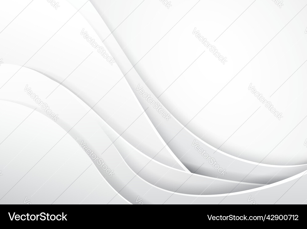 White abstract background design vector image