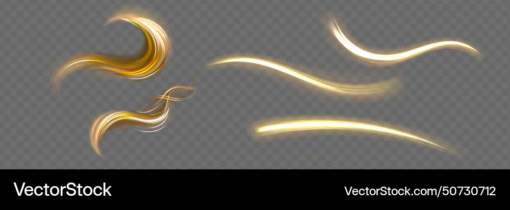 White glowing shiny lines effect background vector image