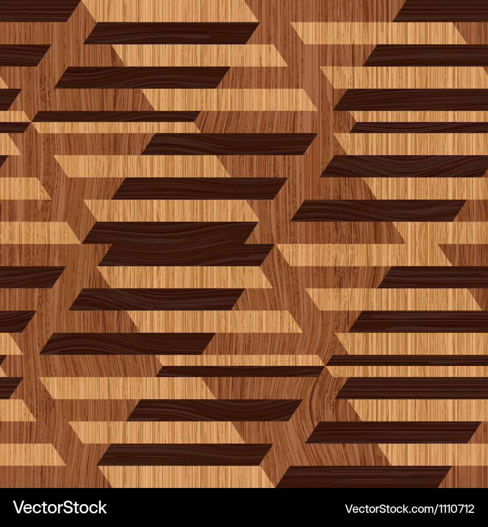 Wooden geometric pattern Royalty Free Vector Image