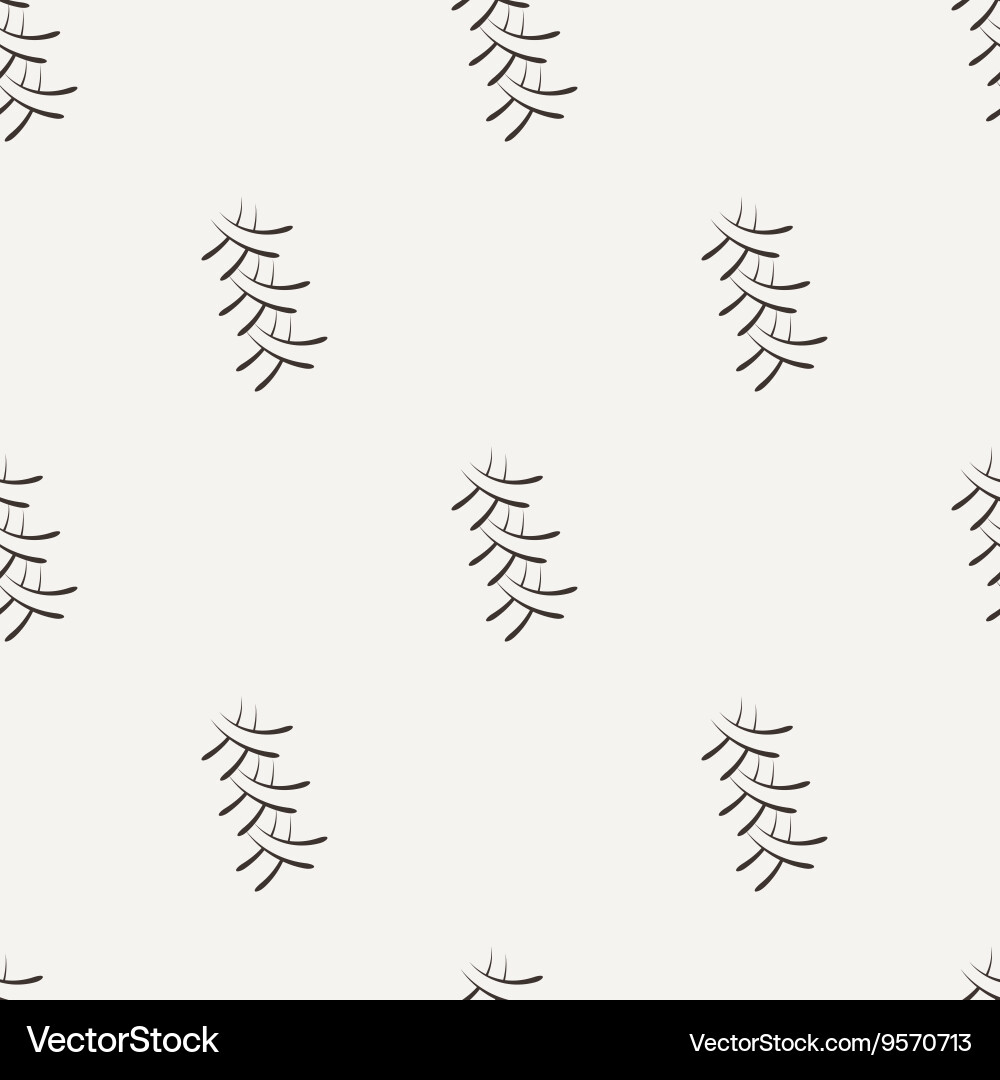 Seamless pattern of the elements curved vector image