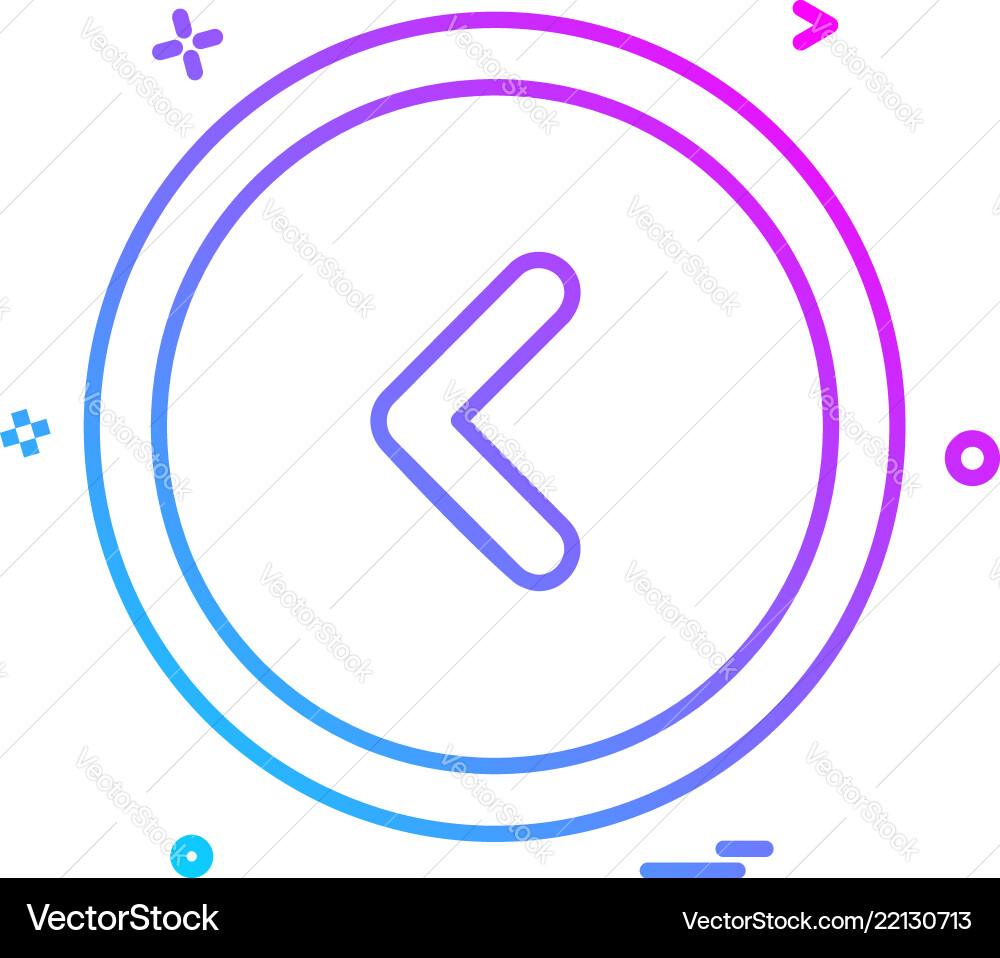 User interface button icon design vector image