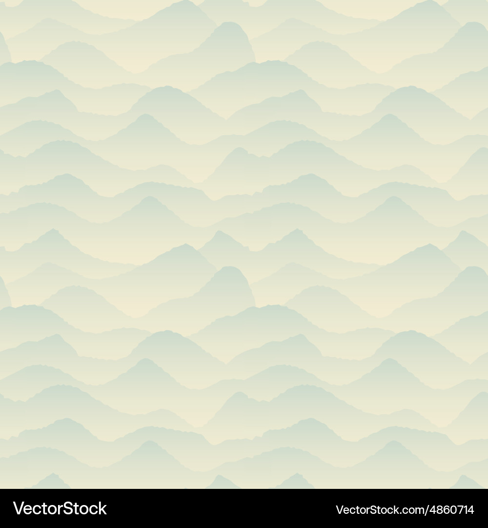 Abstract Mountain Seamless Pattern vector image