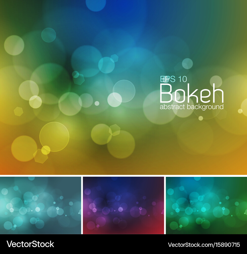 Blur and unfocused abstract background vector image