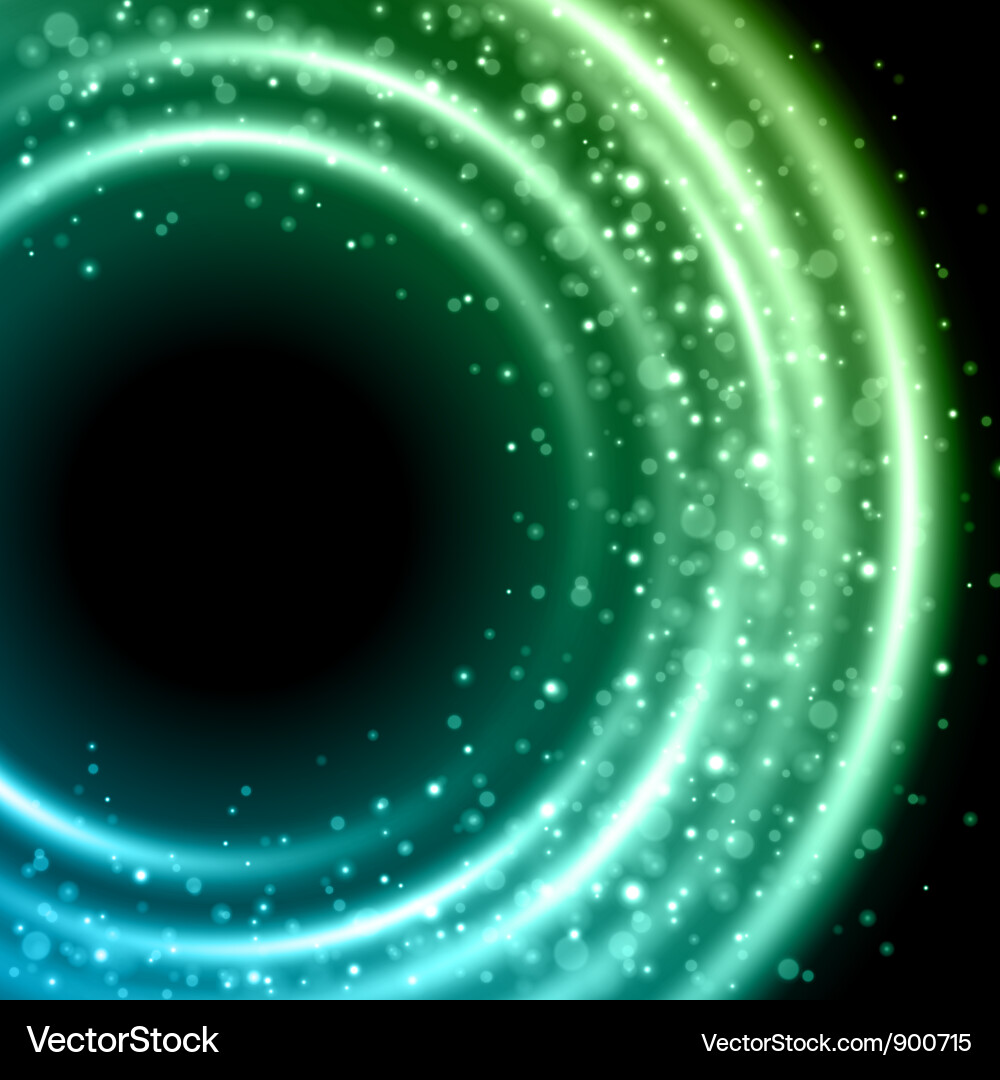 Dynamic Light Swirl Background vector image