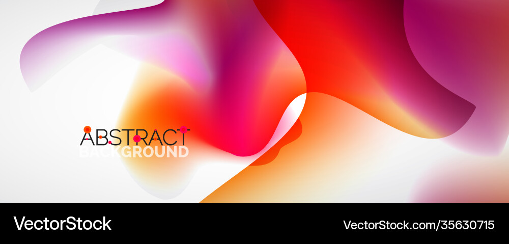 Fluid color gradient abstract background trendy Fluid color gradient abstract background trendy Vector Image