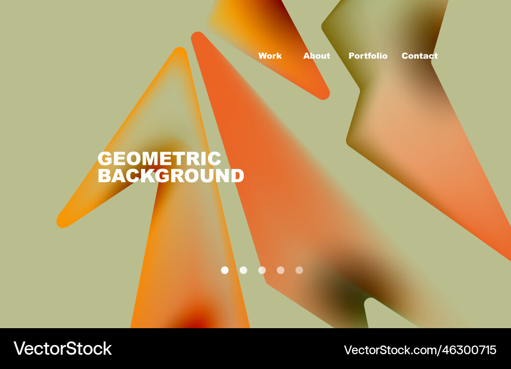 Shards shape composition abstract background web Vector Image