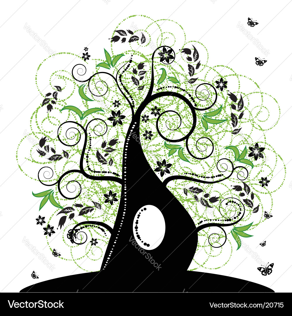 Tree vector image