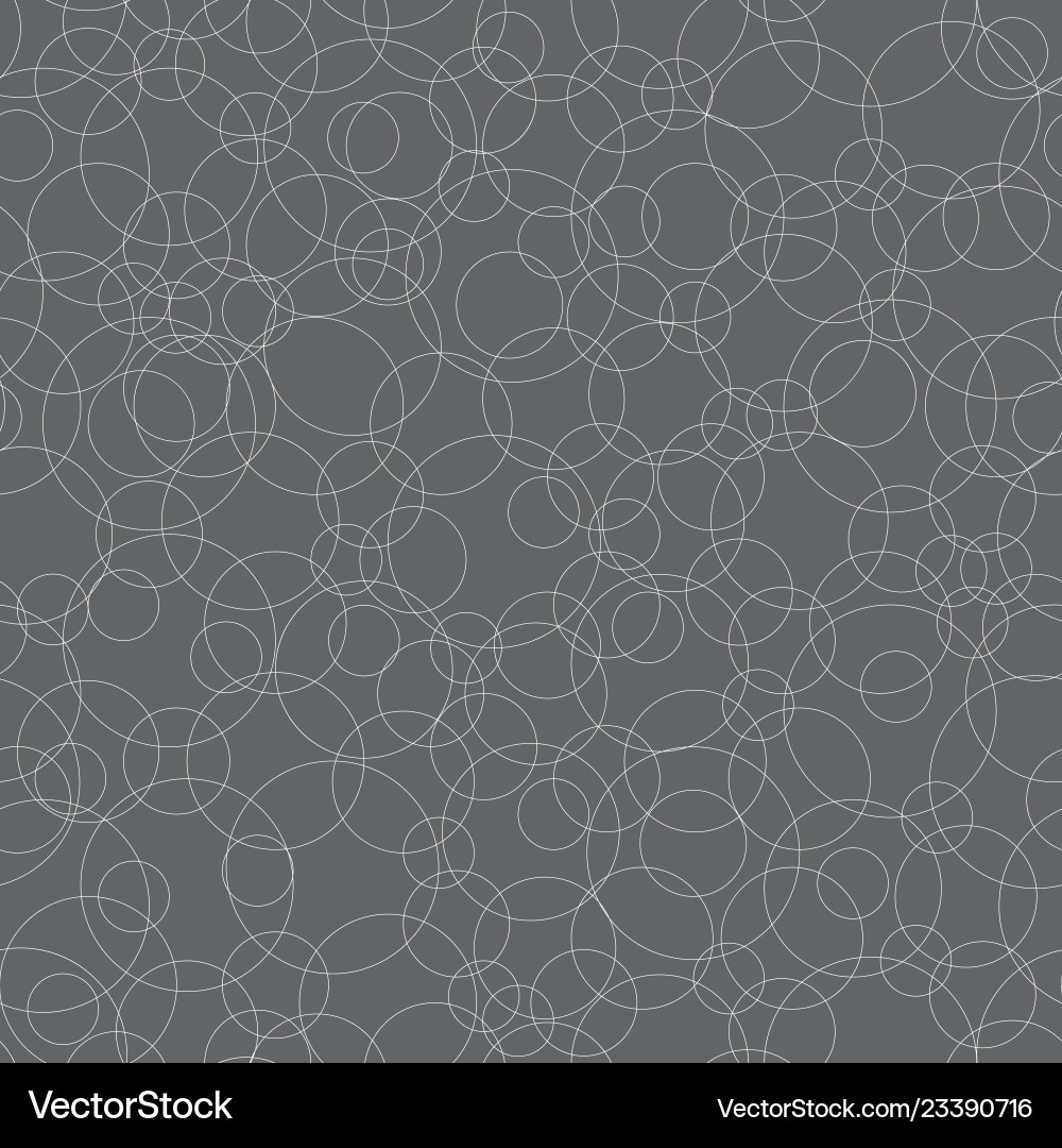 Abstract geometric background with circles Vector Image