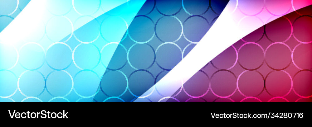 Fluid gradient neon color waves abstract Fluid gradient neon color waves abstract Vector Image