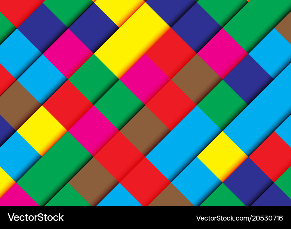 Modern abstract background in colorful color vector image