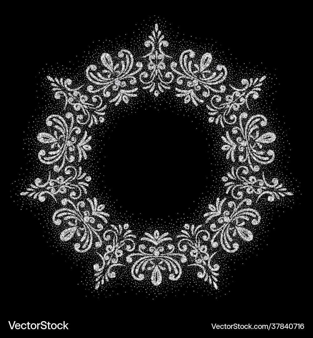 Retro shiny frame or border Retro shiny frame or border vector image