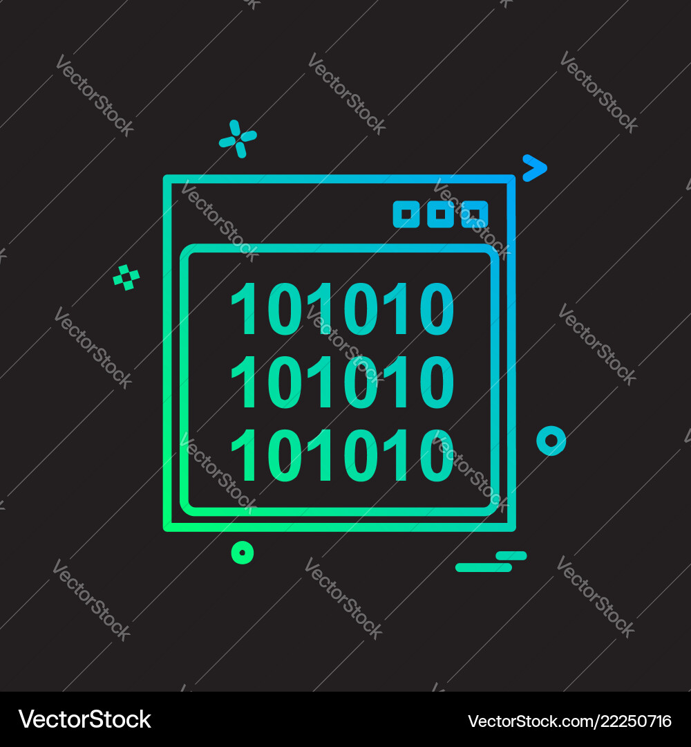 Web layout icon design Web layout icon design vector image