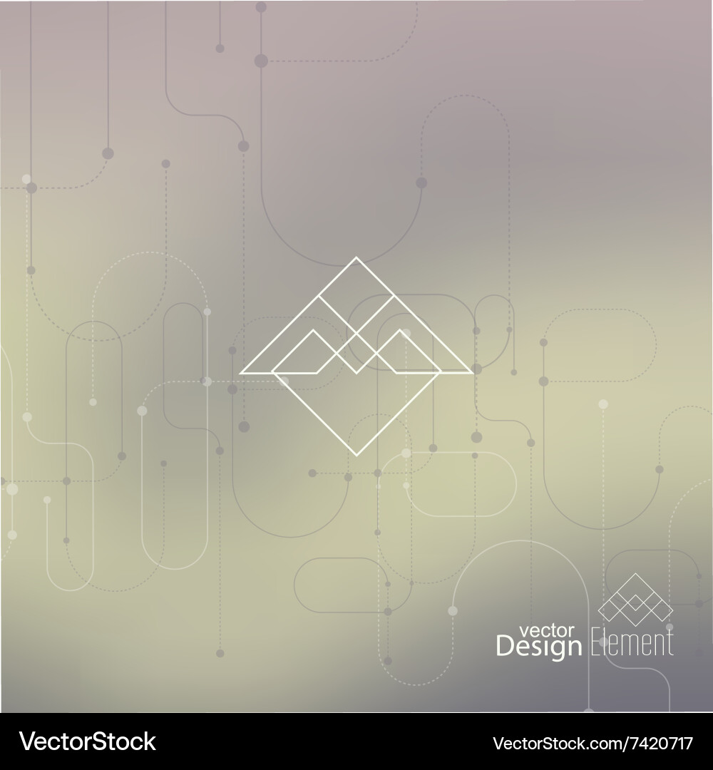 Abstract neat blurred background vector image