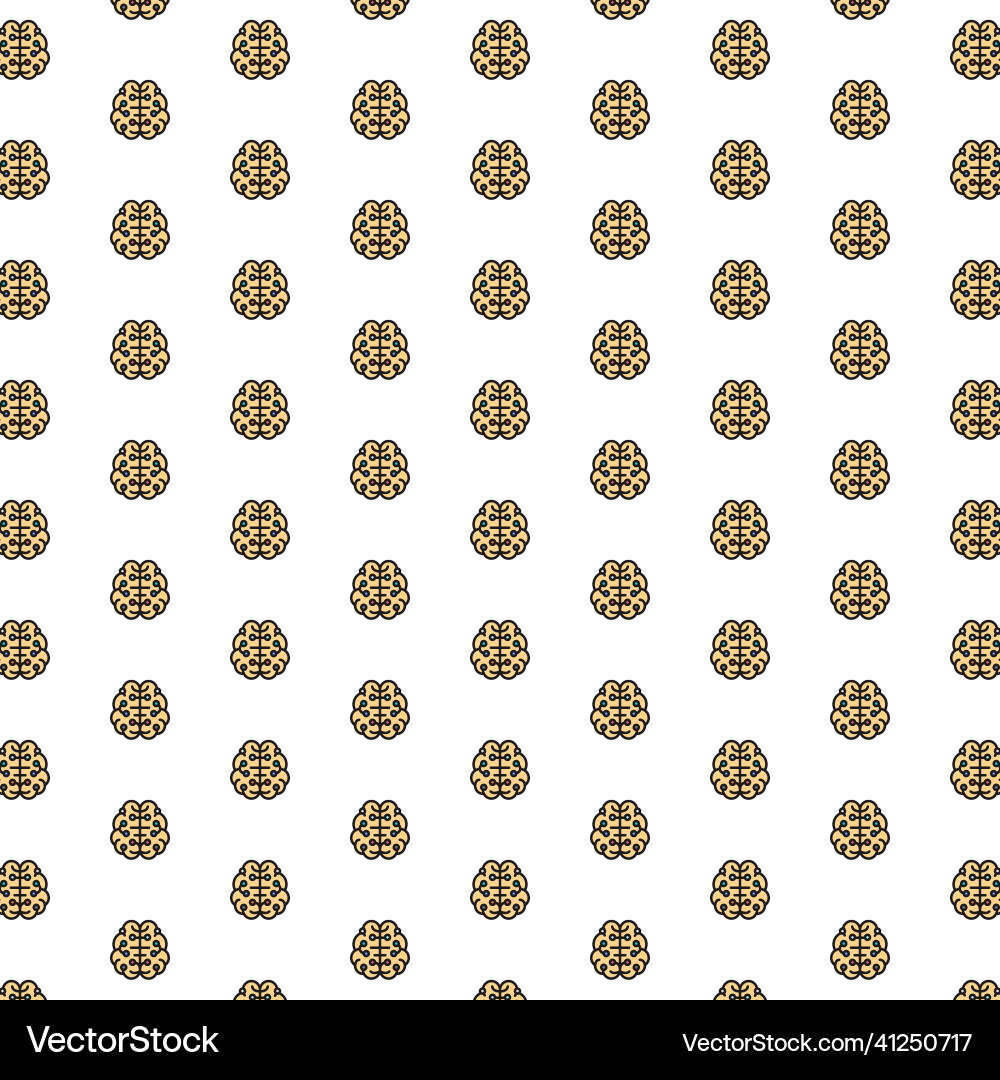 Artificial intelligence brain connected Artificial intelligence brain connected vector image