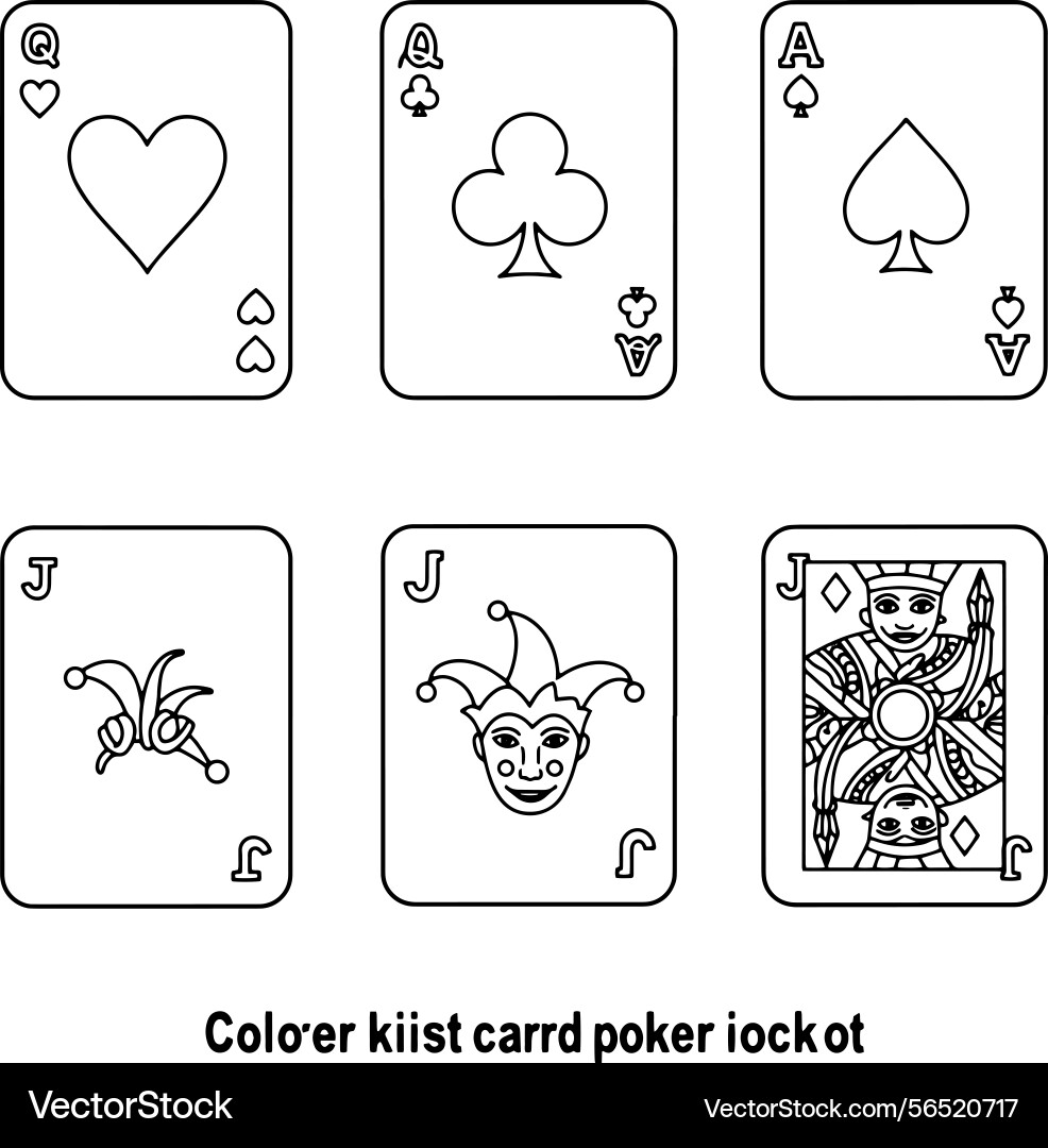 Creative playing card guide for mastering Vector Image