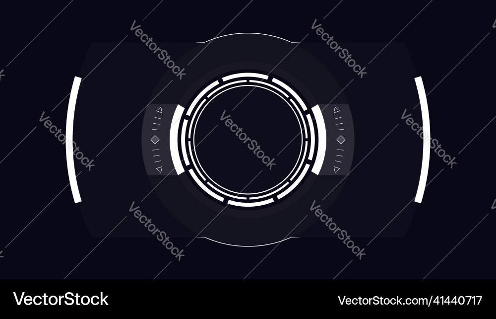 Display panel template design Display panel template design vector image