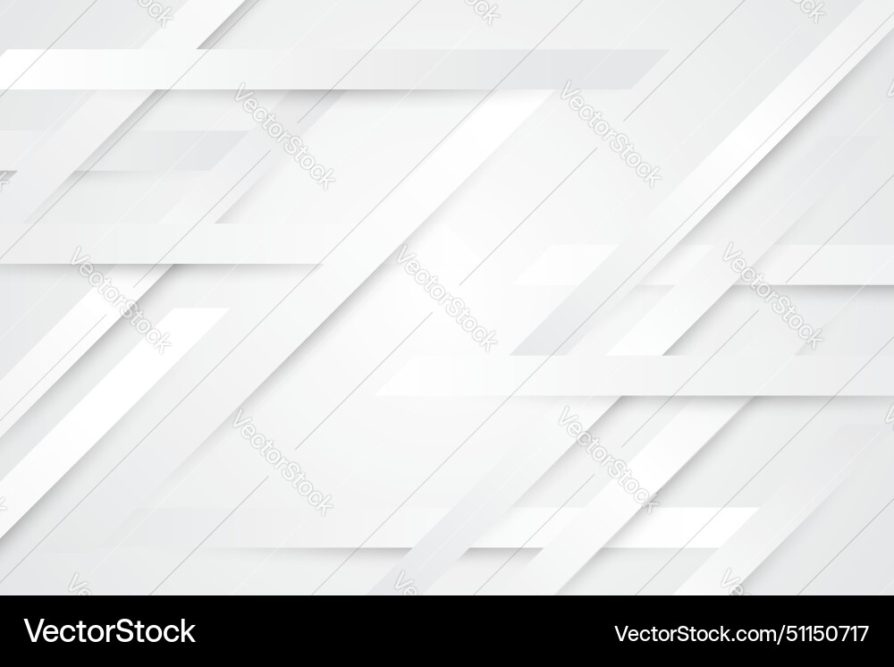 White background with abstract design vector image