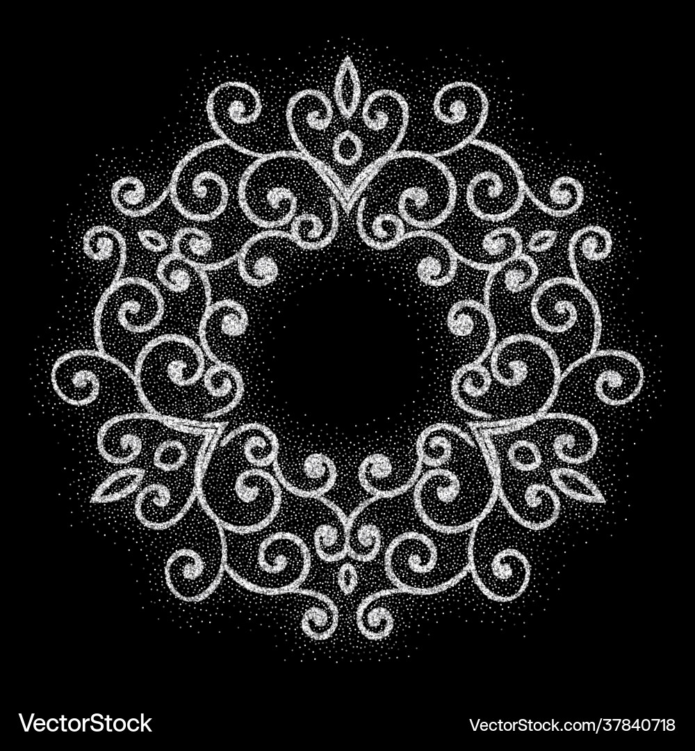Retro shiny frame or border Retro shiny frame or border vector image