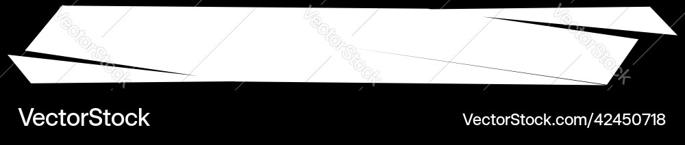 Slit slash fracture texture effect element Vector Image