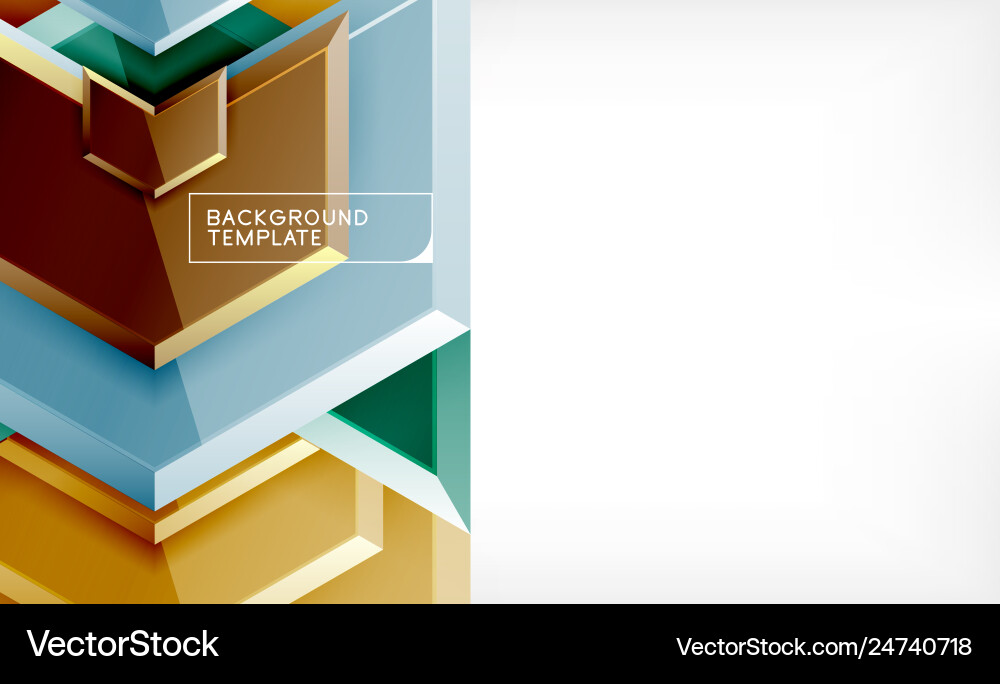 Techno arrow background template design Techno arrow background template design vector image