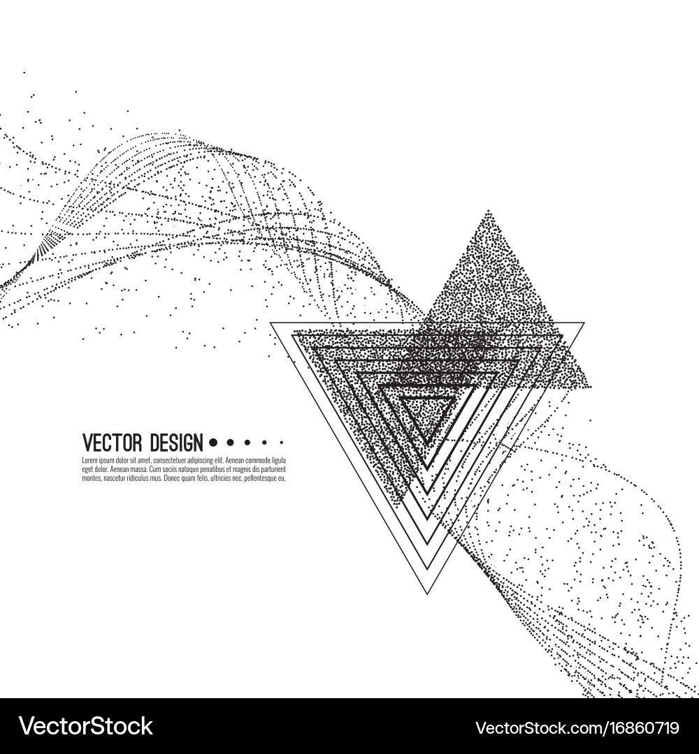 Abstract techno background Vector Image