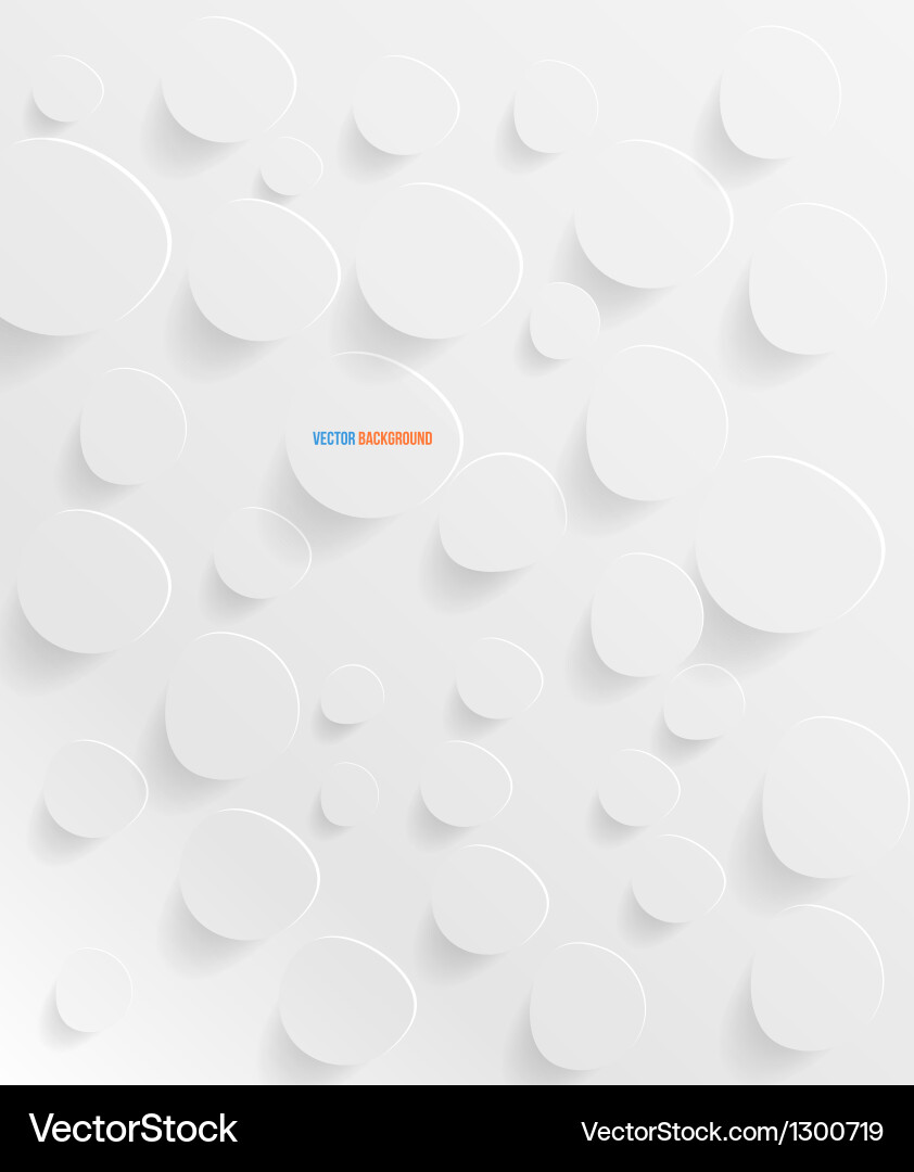 Abstract web design bubble Vector Image