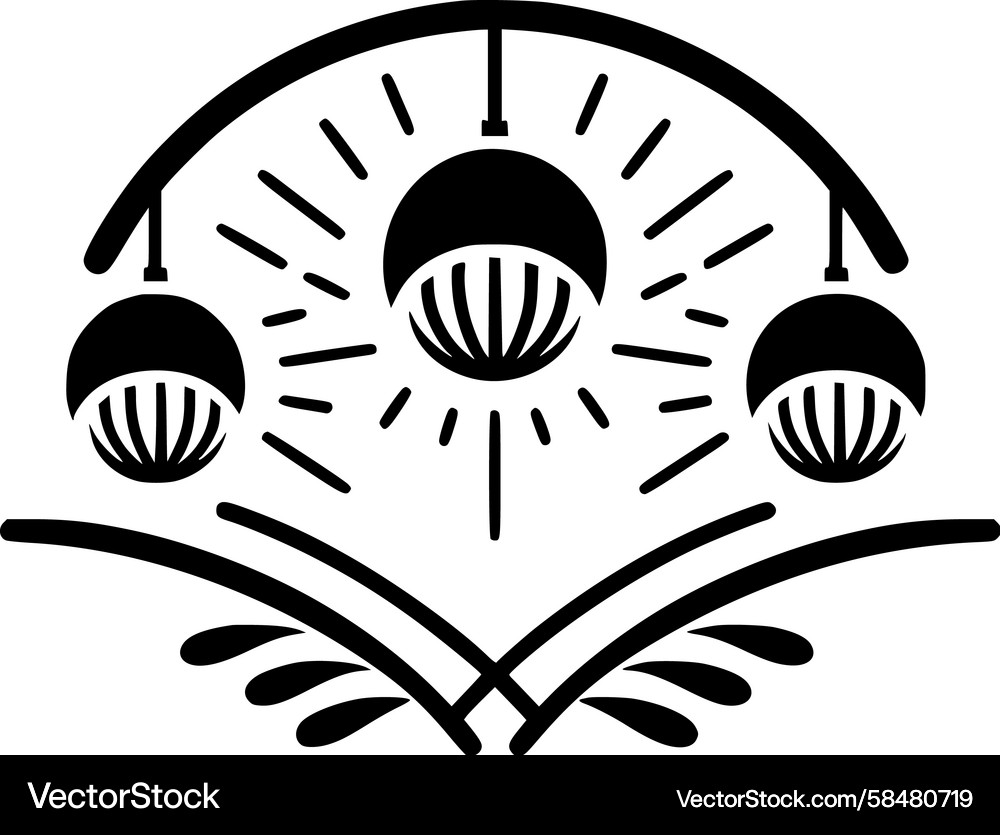 Celestial Shell Motif Vector Image