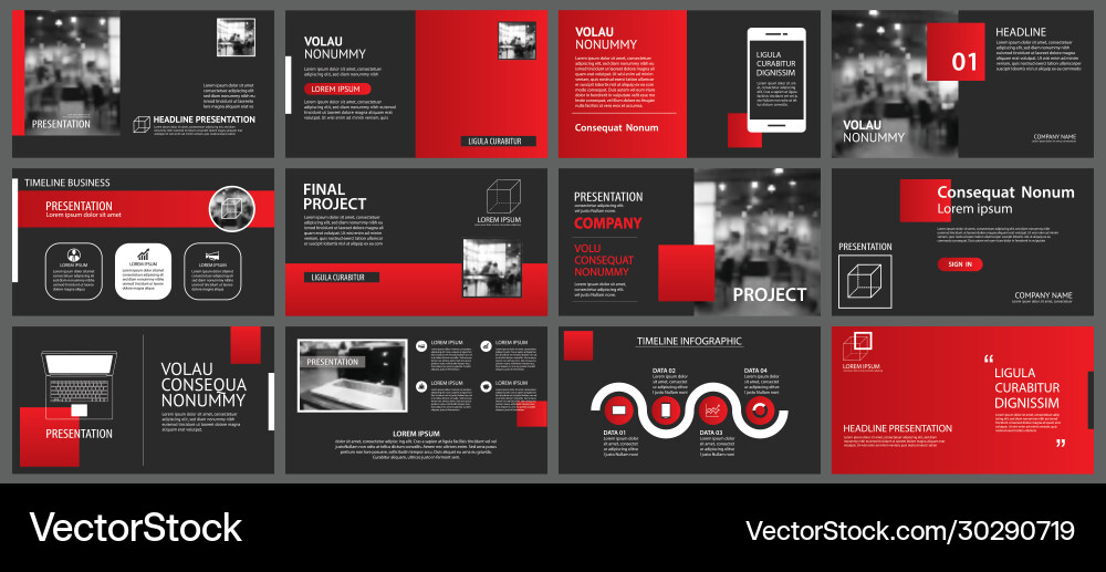 Presentation and slide layout background design Presentation and slide layout background design vector image