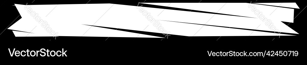 Slit slash fracture texture effect element Vector Image