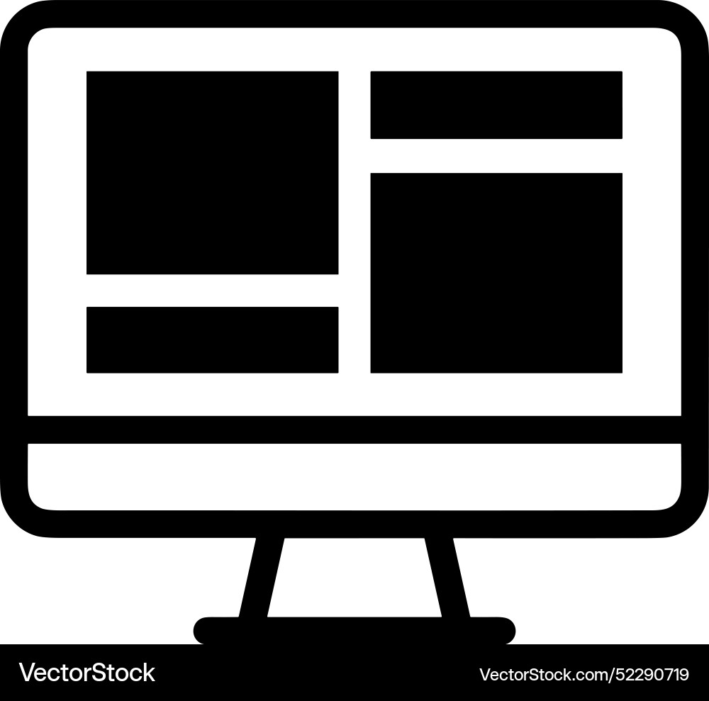 Technology and computer icon symbol image Vector Image