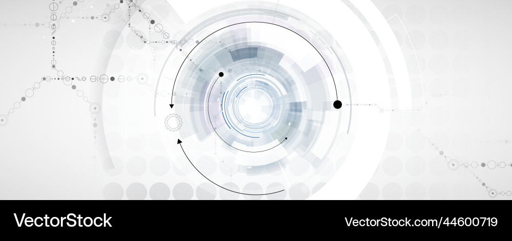 Technology data background idea of global Technology data background idea of global vector image
