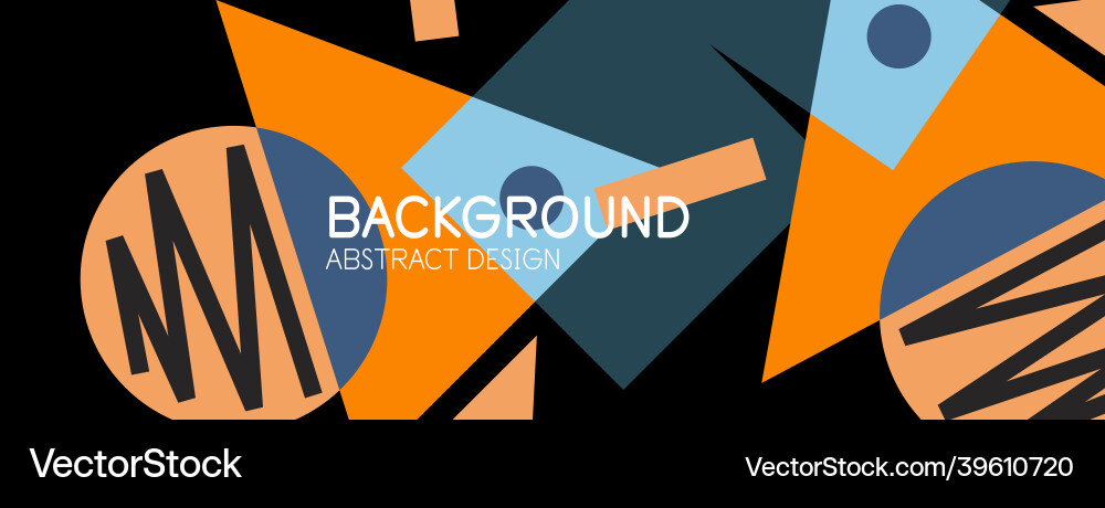 Abstract background with blocks lines geometric Abstract background with blocks lines geometric Vector Image