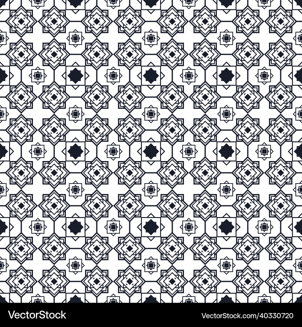 Abstract seamless pattern of different geometric Abstract seamless pattern of different geometric vector image