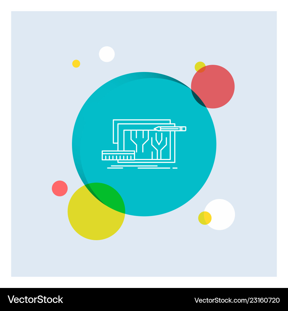 Architecture blueprint circuit design engineering Architecture blueprint circuit design engineering vector image