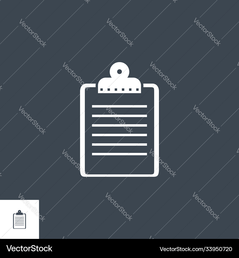 Clipboard verwandte Glyph-Symbole Clipboard verwandte Glyph-Symbole vektorbild