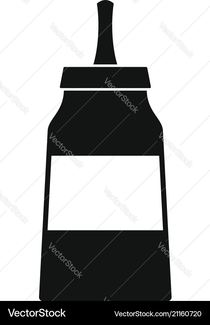 Glue icon simple style Vector Image