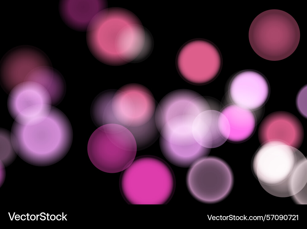 Abstract color shining bokeh isolated Abstract color shining bokeh isolated vector image
