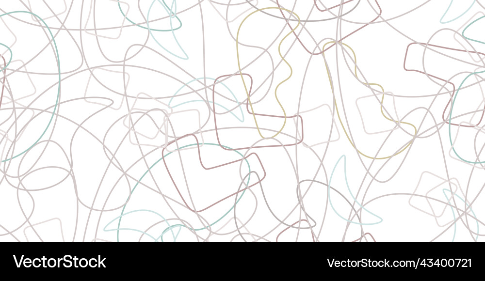 Chaotic simple seamless pattern textile one line Chaotic simple seamless pattern textile one line vector image