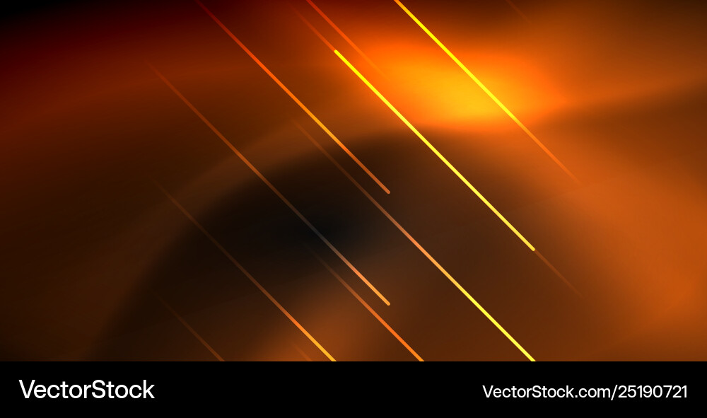 Neon color abstract lines Neon color abstract lines vector image